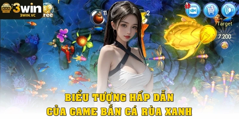 Biểu tượng hấp dẫn của game bắn cá rùa xanh