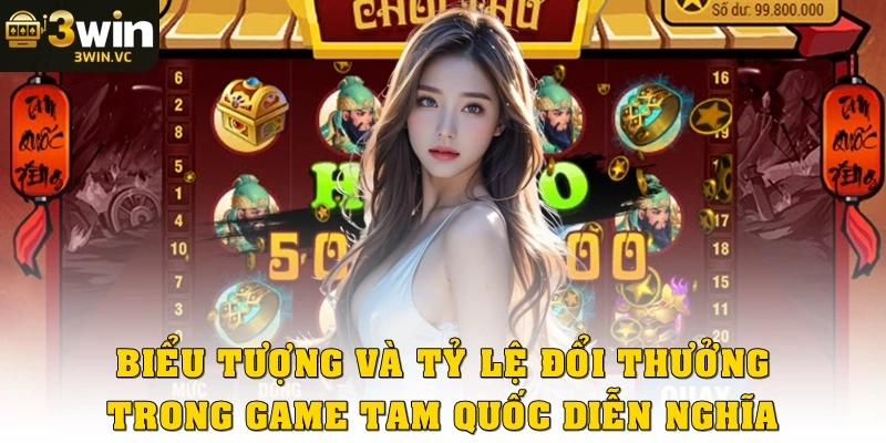 Biểu tượng và tỷ lệ đổi thưởng trong game Tam quốc diễn nghĩa