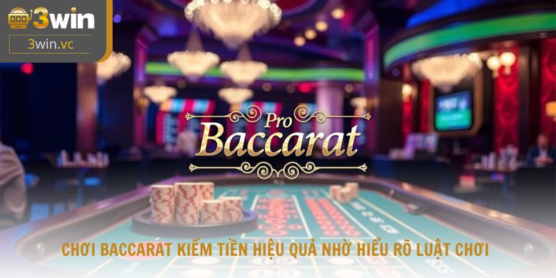 Chơi Baccarat kiếm tiền hiệu quả khi nắm rõ luật chơi